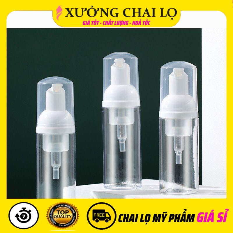 Chai lọ xịt tạo bọt ✿ trùm sỉ ✿ chai lọ xịt giọt tạo bọt 50ml,30ml chiết mỹ phẩm , phụ kiện du lịch