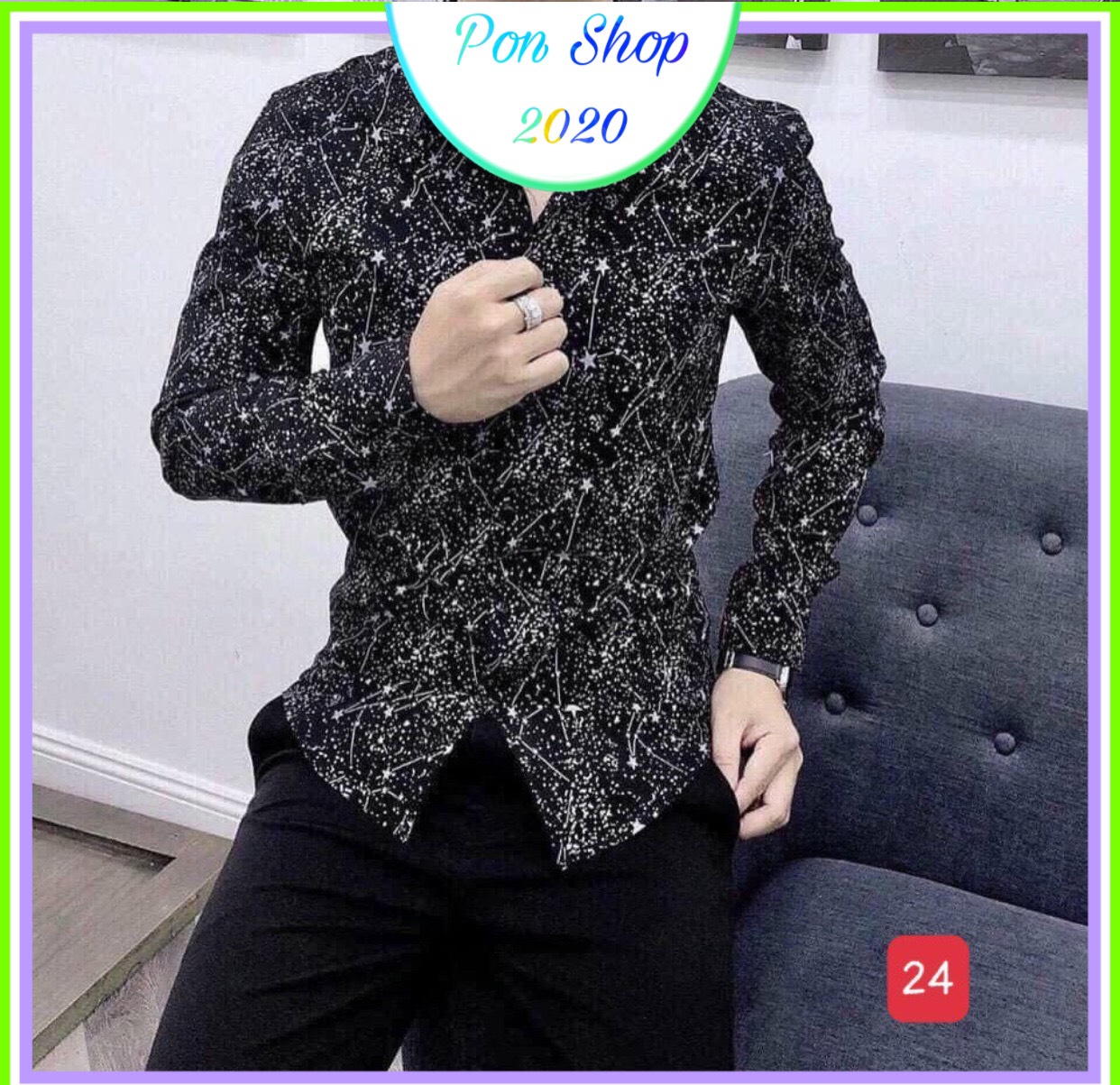 Men's shirts, men's shirts motifs New Style hot 2021 PonShop2020 SM05