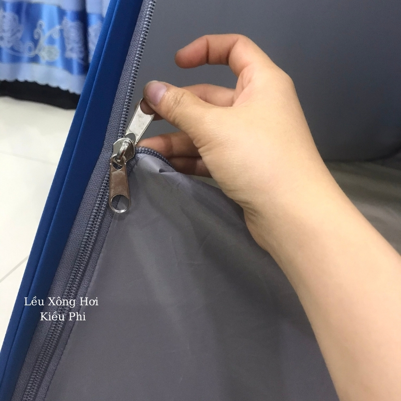 Lều xong hơi cao cấp chui đầu - Lều xông hơi sau sinh tự bung cao cấp giá rẻ tại nhà khung không han gỉ bảo hành 18 tháng