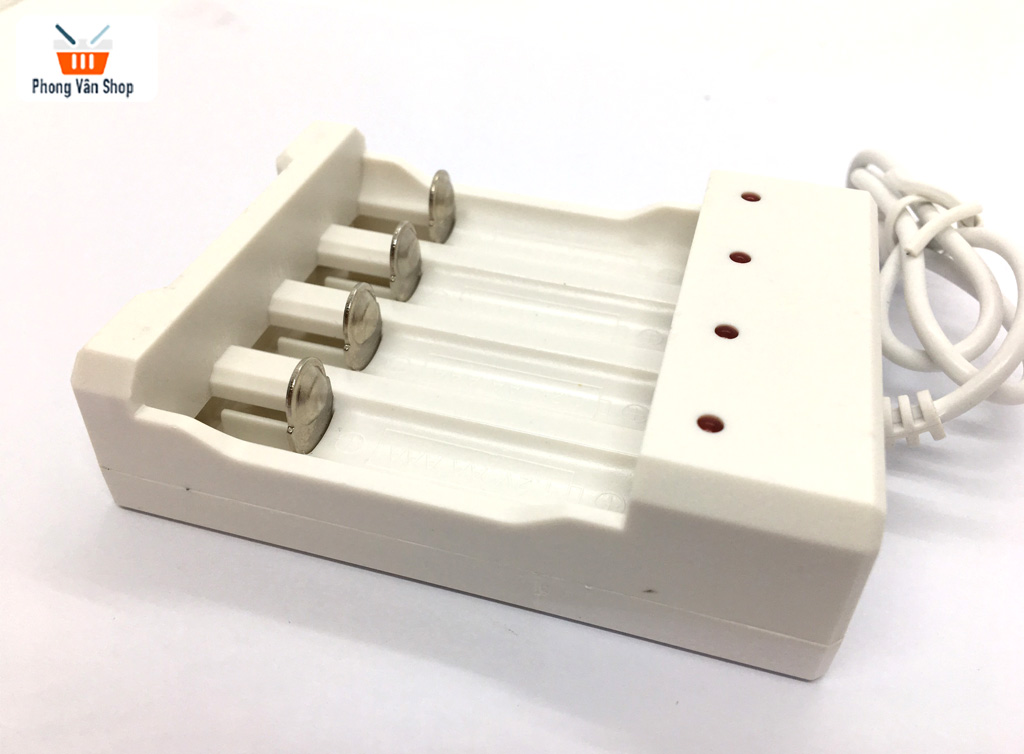 Bộ sạc cho pin tiểu - pin sạc AA - AAA 4 cell
