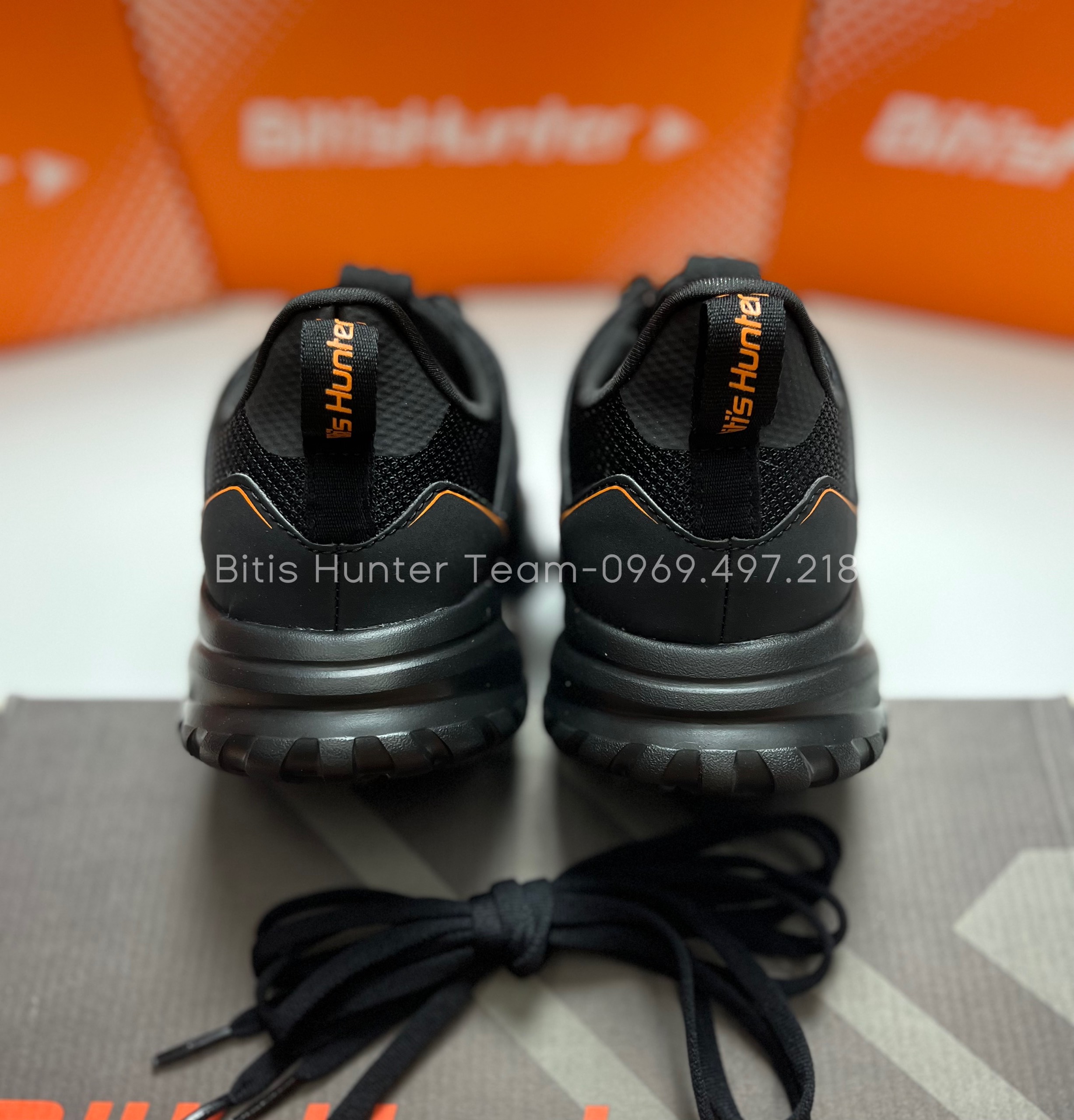 Giày Thể Thao Cao Cấp Nam Nữ Bitis Hunter X Multi Layer - DSMH02800DEN/DSWH02800DEN