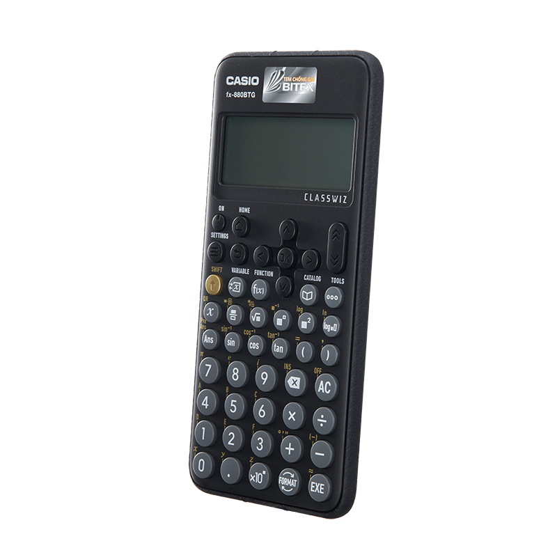 Máy Tính Casio FX 880 BTG - Màu Đen
