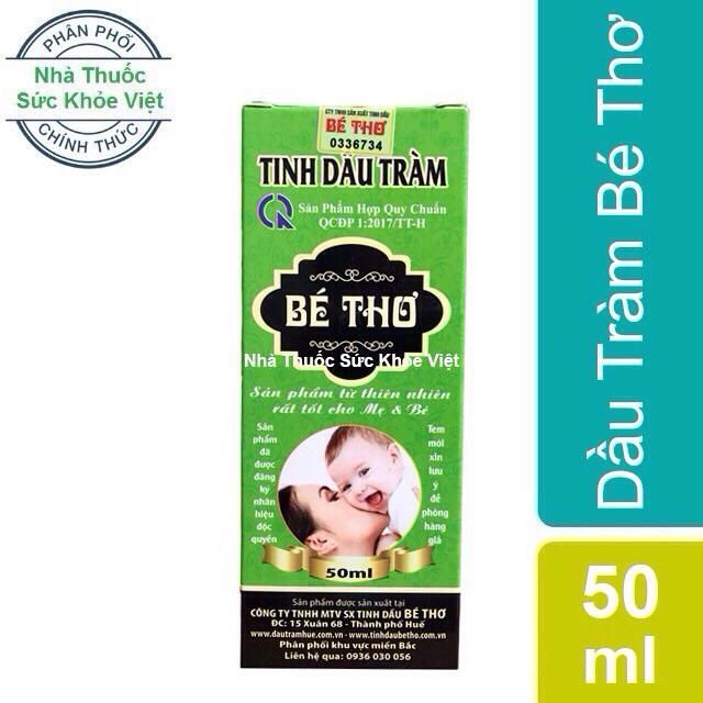 Tinh Dầu Tràm Bé Thơ 50ml - 100ml