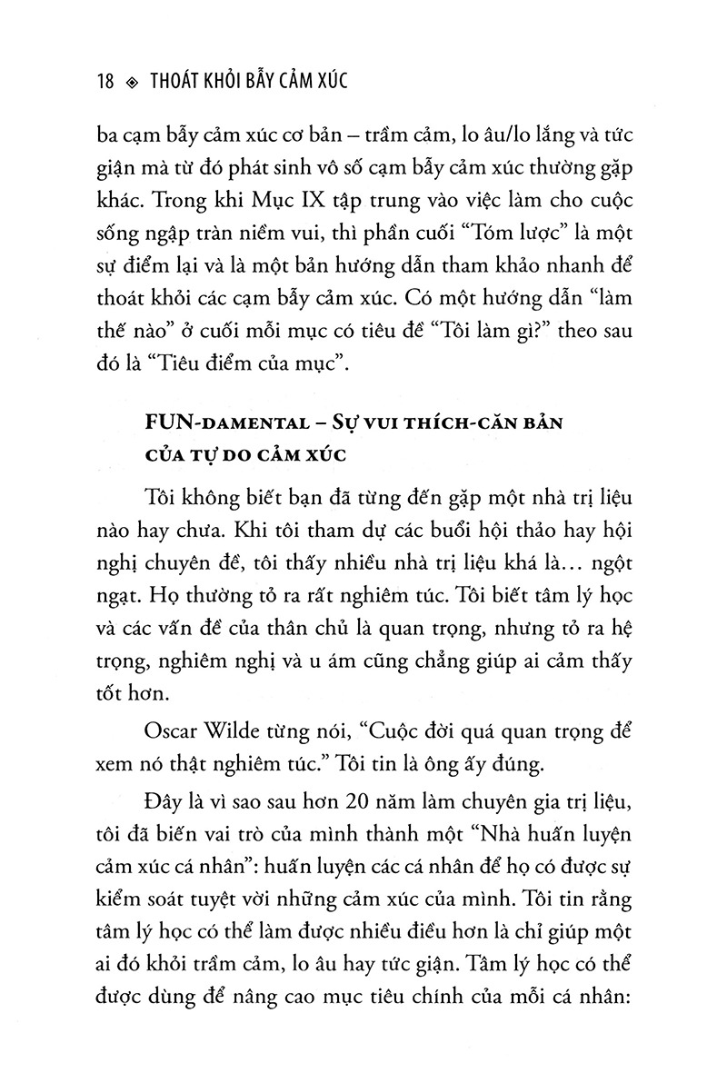 Fahasa - Thoát Khỏi Bẫy Cảm Xúc