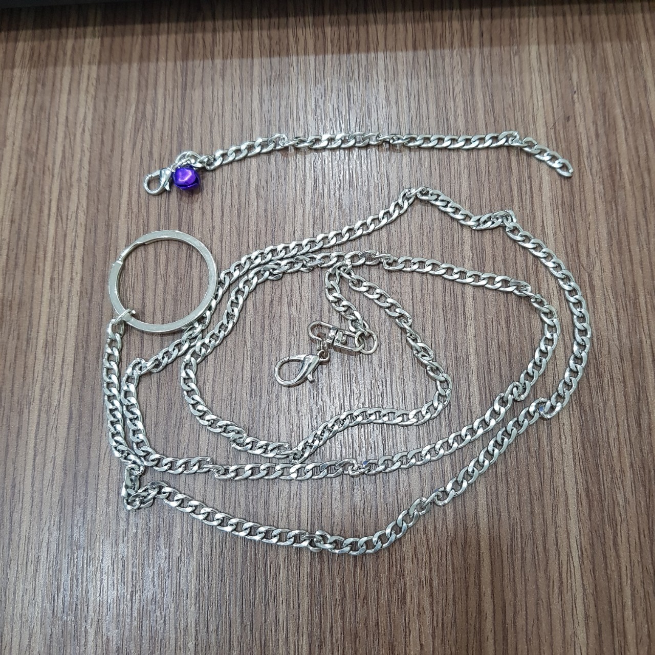Stainless steel necklace wire squirrel with anti-twist