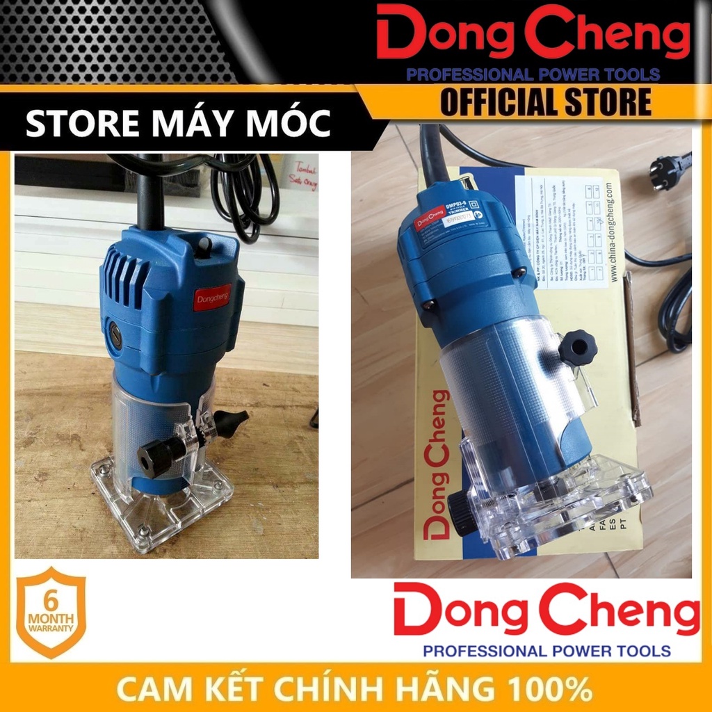 Máy soi mộng 530w 6.3mm dongcheng dmp03-6- hàng chính hãng