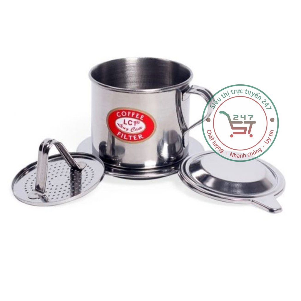 Phin cà phê Số 7 Kalacoffee Inox không gỉ lưới gài