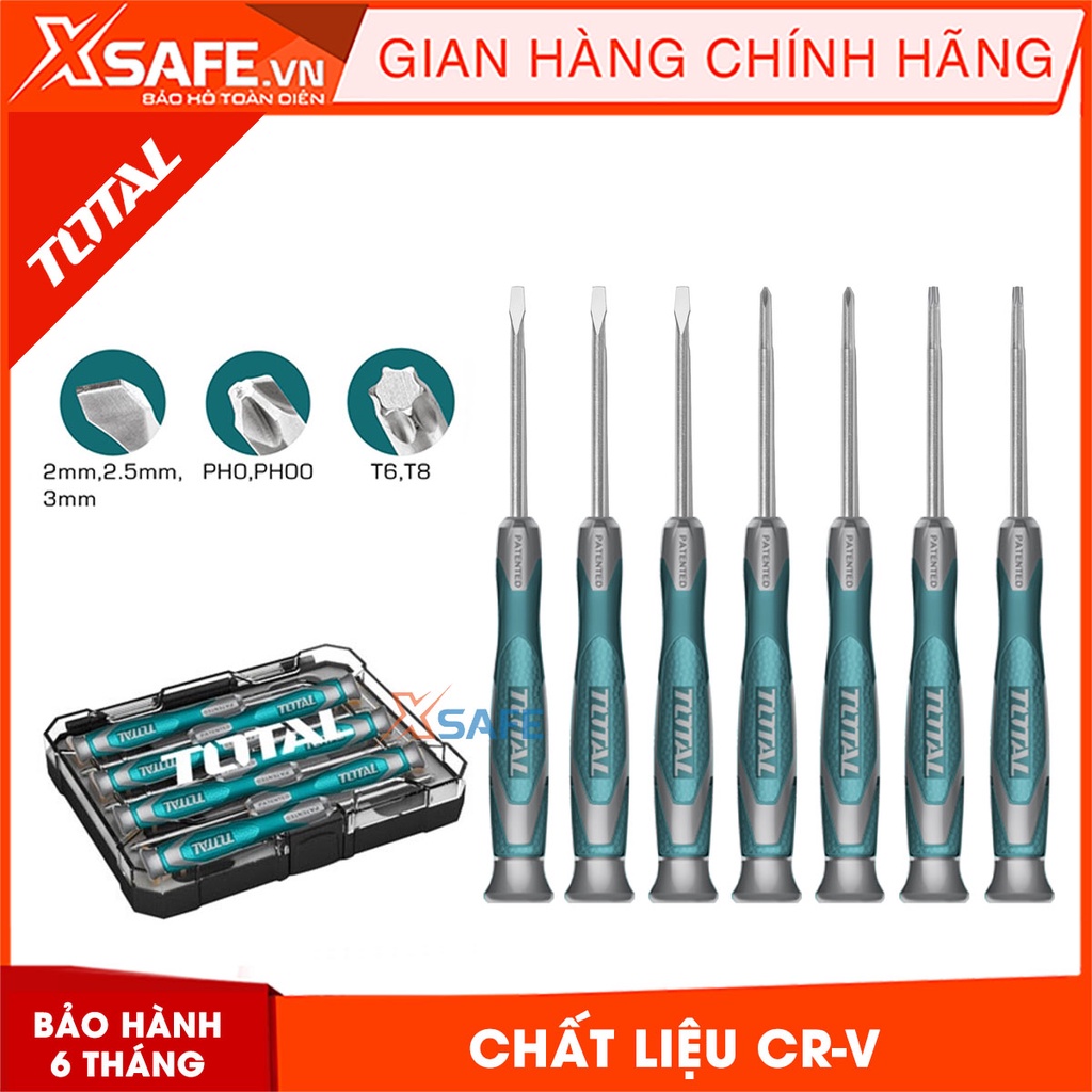 Set tassel screw total THT250726 7 details, ergonomic handle screwdriver set screw multi-purpose material CR-V, stainless steel-product genuine xsafe