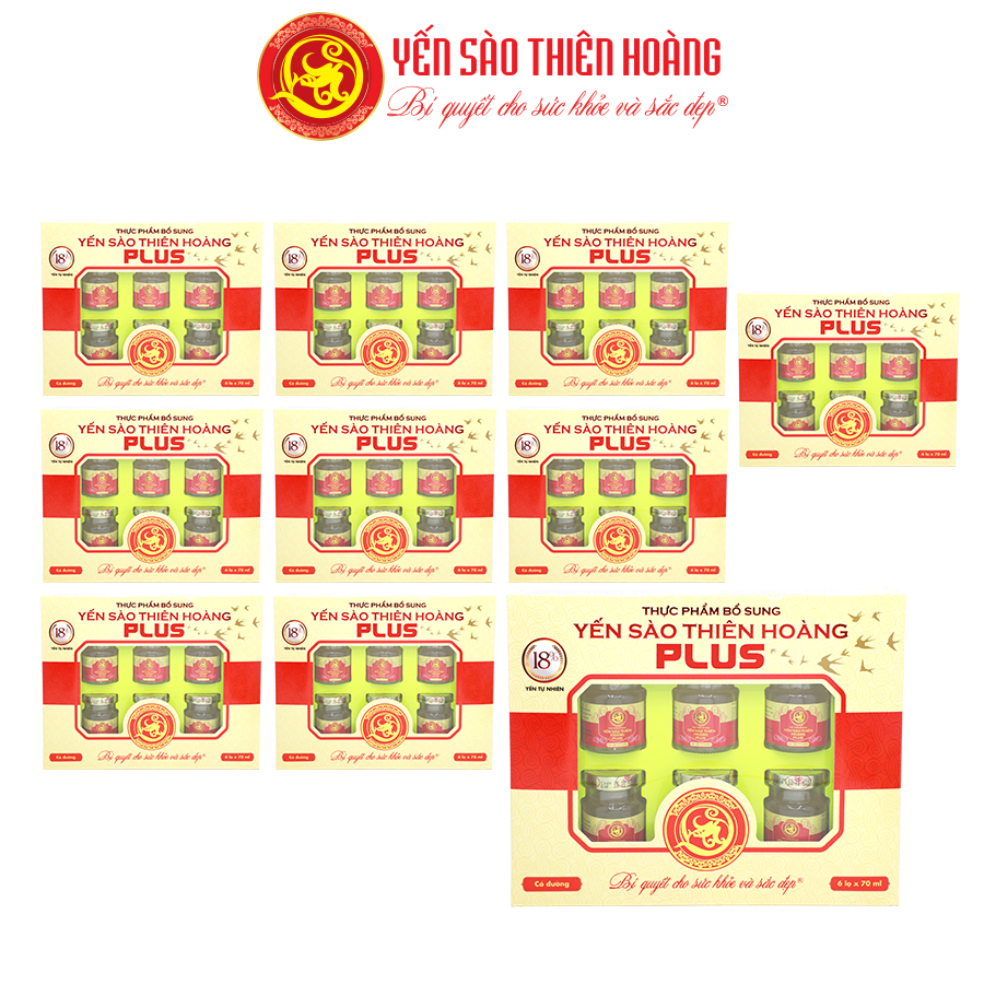 Combo 13 Hộp Yến Thiên Hoàng 18% ( 78 lọ )