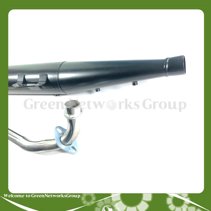 Pô Uma Racing + cổ pô Sirius Greennetworks