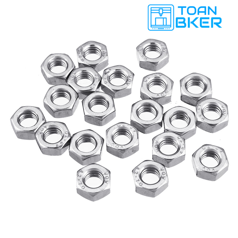 Gói ecu đai ốc inox 304 các kích cỡ