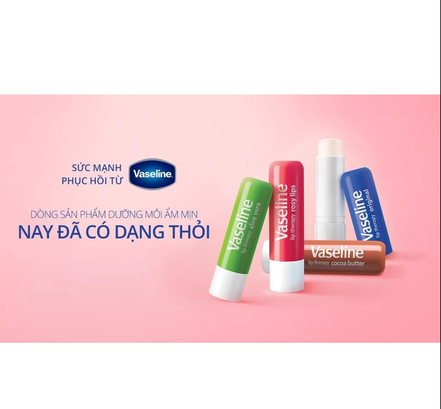 [NHIỀU MÙI] Son Dưỡng Dạng Thỏi - Vaseline Lip Therapy 4.8g