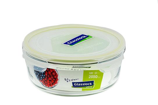 Hộp thủy tinh tròn Glasslock MCCB205 2000ml