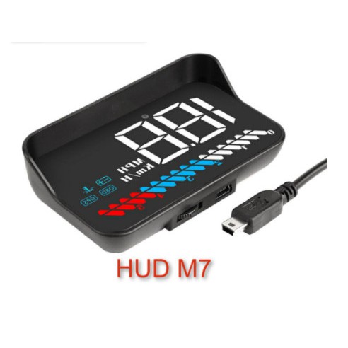 HUD M7 hiển thị tốc độ kính lái