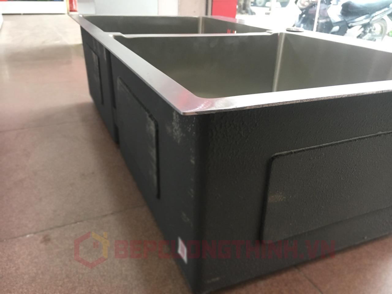 Chậu Rửa Bát AMTS 8245 Đúc, Chất liệu chậu: Sử dụng Inox cao cấp 304 đúc liền khối