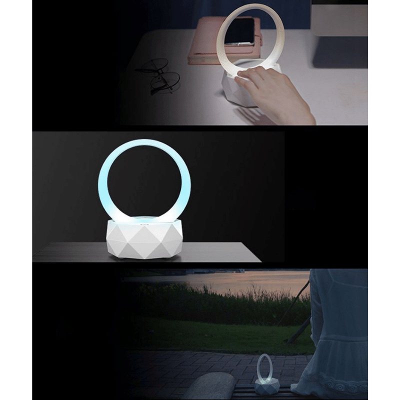 Loa bluetooth không dây có đèn ngủ LED 7 màu