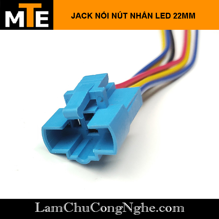 Nút nhấn giữ chống nước có LED 22mm 220V