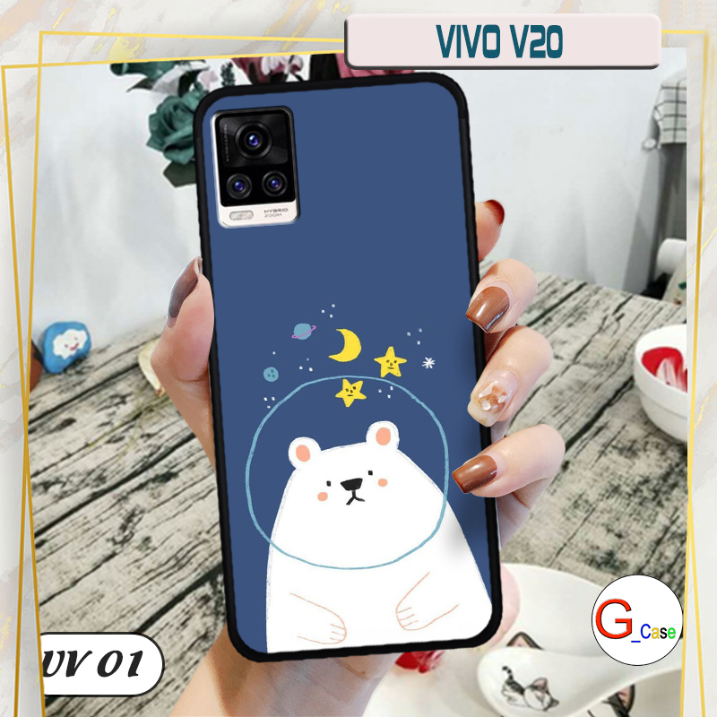 Ốp lưng Vivo V20 - dễ thương