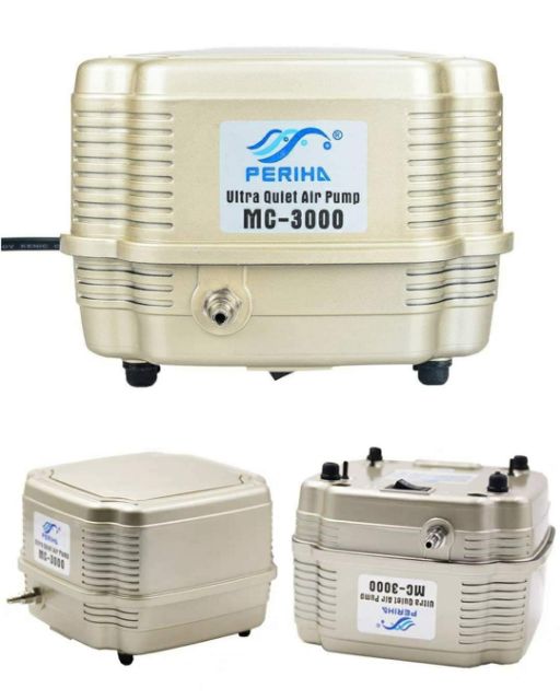[HCM]Máy oxi hồ cá Periha siêu êm 8w 16l/p