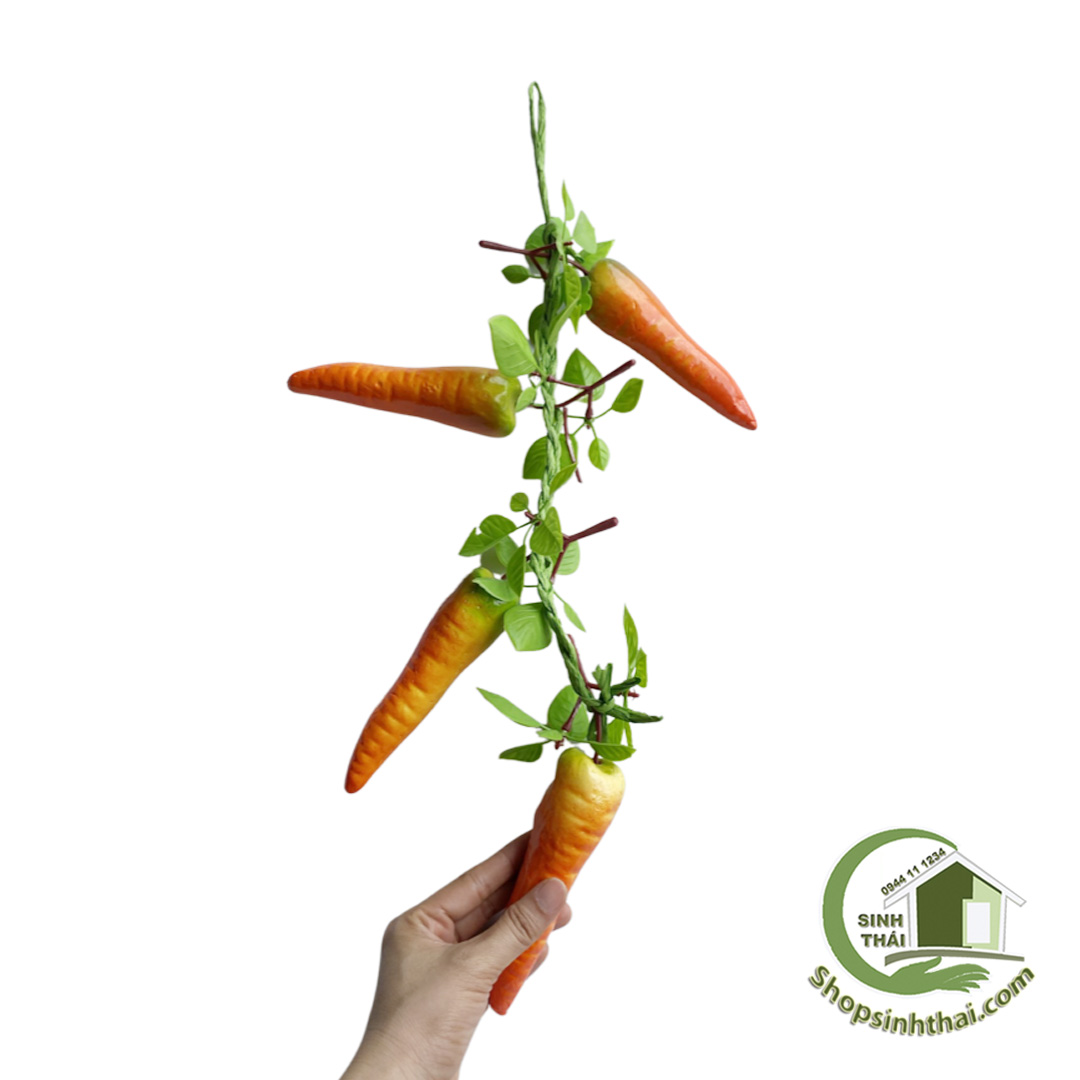 Dây củ cà rốt giả - Dây củ quả giả cao cấp [ Kho sỉ ]