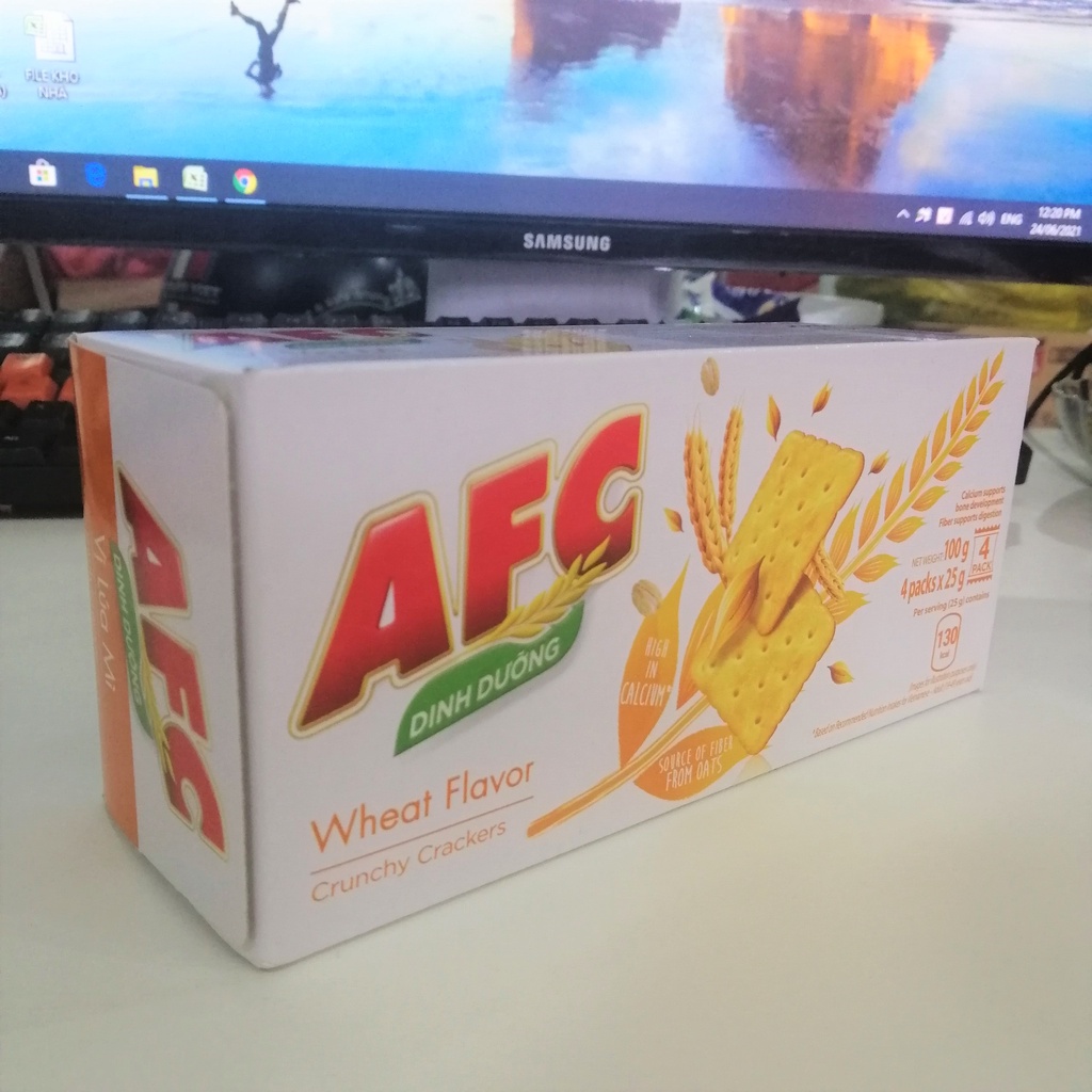 Afc Nutrition Wheat Flavor Cracker (Box of 86g)