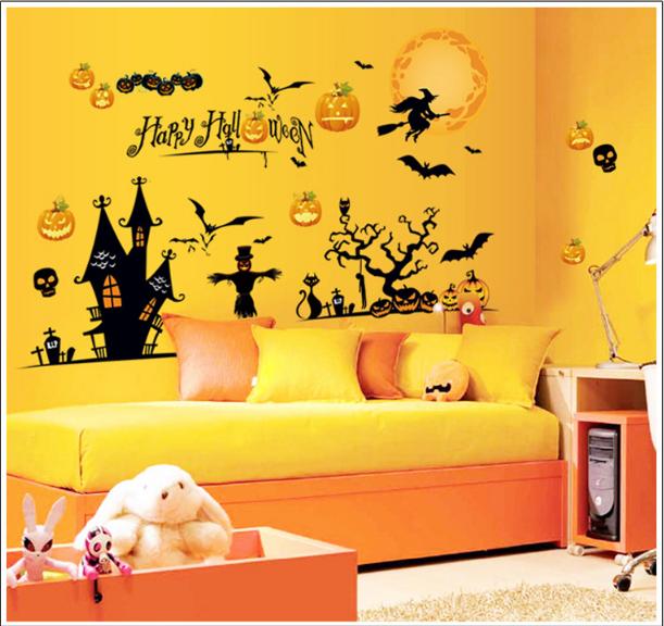 Decal trang trí lễ hội HALLOWEEN 02