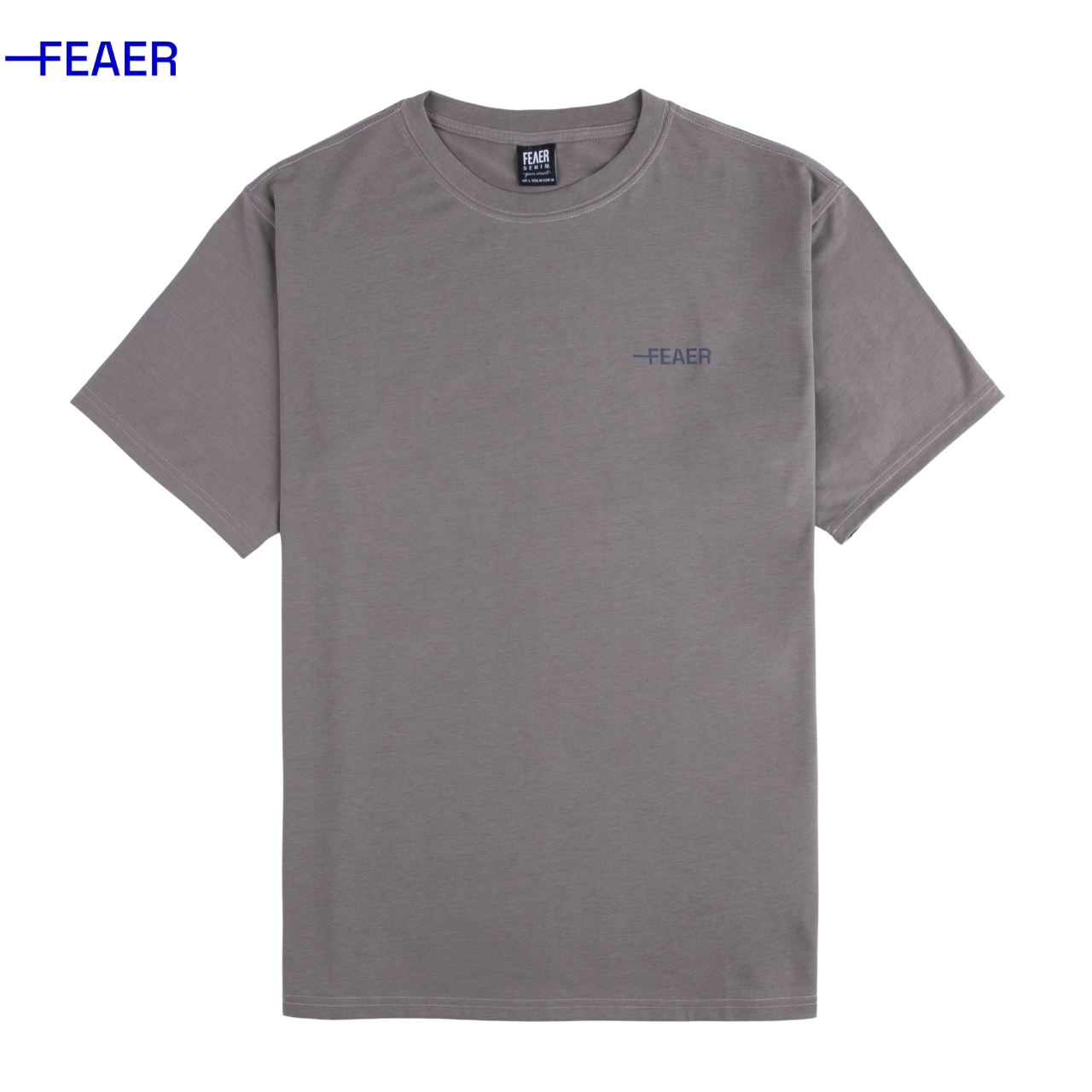 Áo thun nam cổ tròn Basic FD vải Cotton dày dặn, trẻ trung, co giãn - FEAER