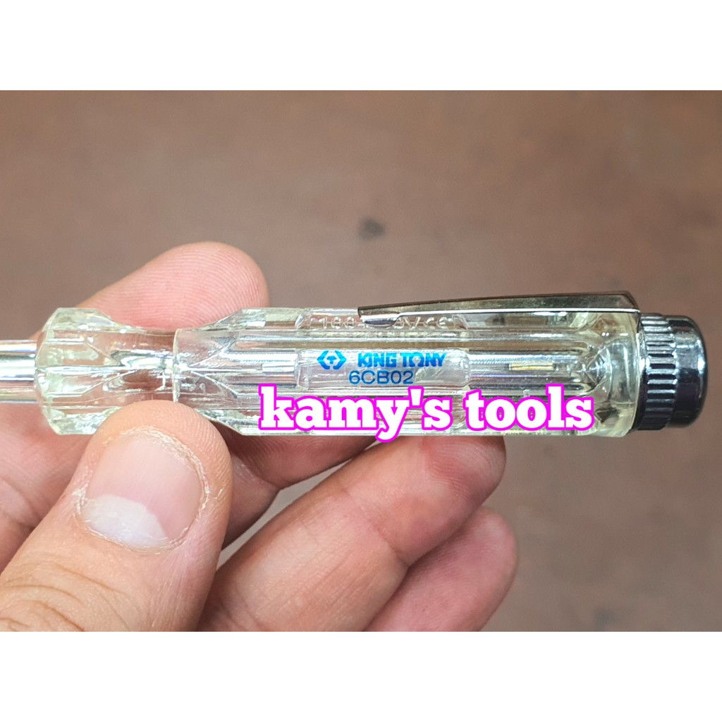 [HCM]Bút thử điện Kingtony 6CB02 100v-250v