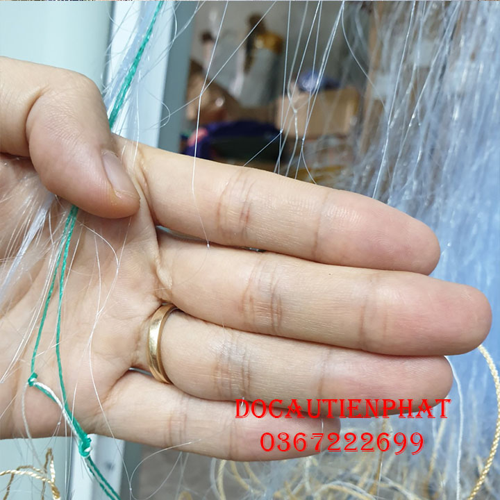 Lưới đánh cá sợi thái 3 màn cao 1m dài 100m