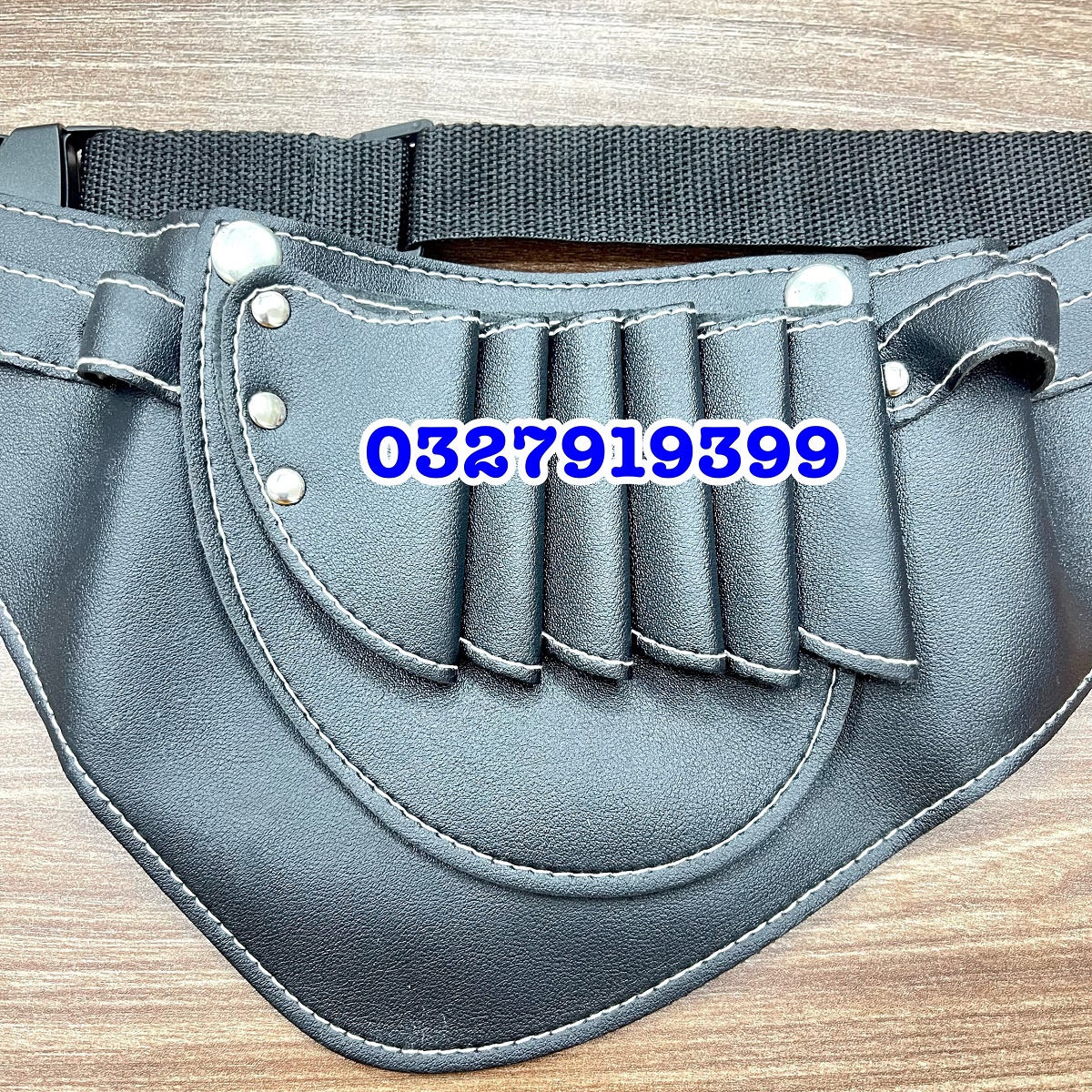 Túi đeo đựng kéo cắt tóc MS030 - Chuyên sản phẩm tóc, thiết kế nhiều ngăn, đai dây điều chỉnh, khâu thủ công, kích thước 40cm x 18cm, tiện lợi cho dụng cụ cắt tóc hàng ngày.