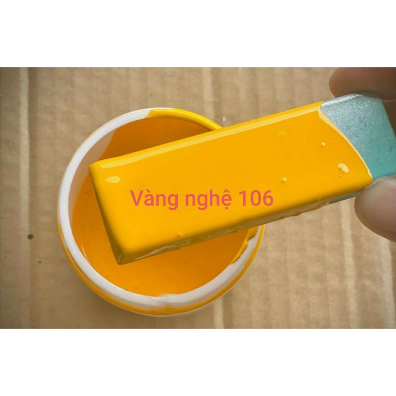 Sơn sắt mạ kẽm màu vàng nghệ dolphin 1TP