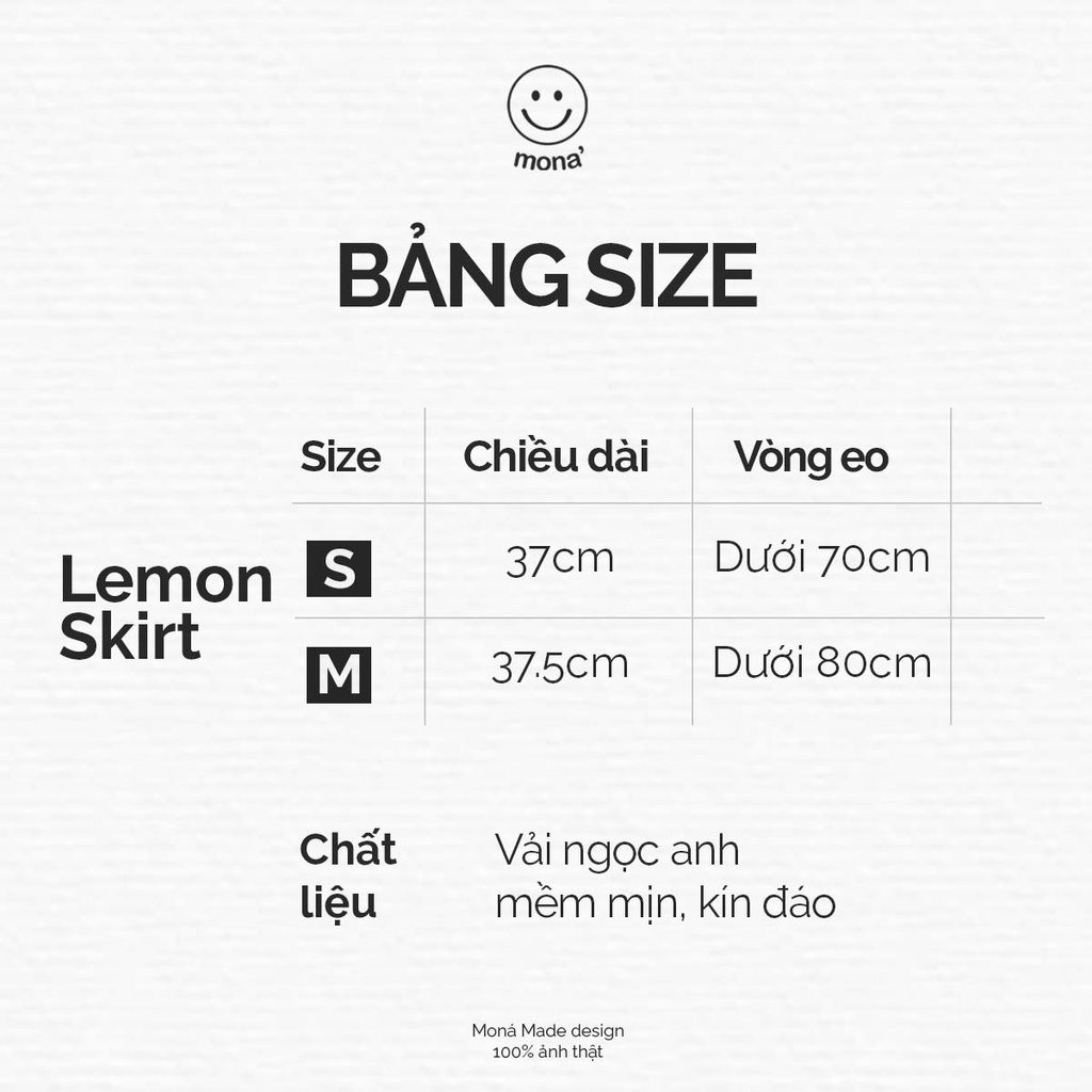Chân váy hoa nhí MONÁ - LEMON