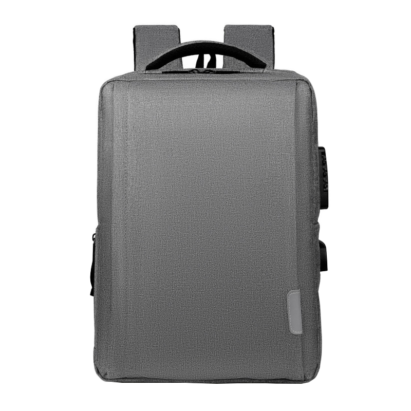 [HCM]Balo đựng Macbook Laptop 17.3 inch khóa mật mã khe cắm tai nghe kèm cáp sạc ẩn