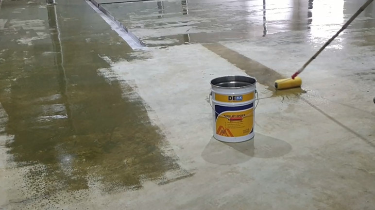 [Hộp 1L] Sơn lót EPOXY, Sơn lót sàn công nghiệp