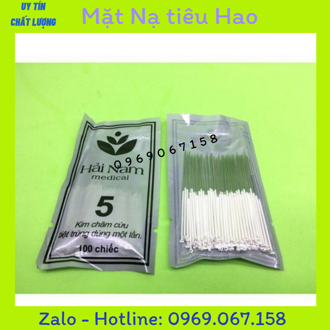 Kim châm cứu hải nam các sai gói 100 kim