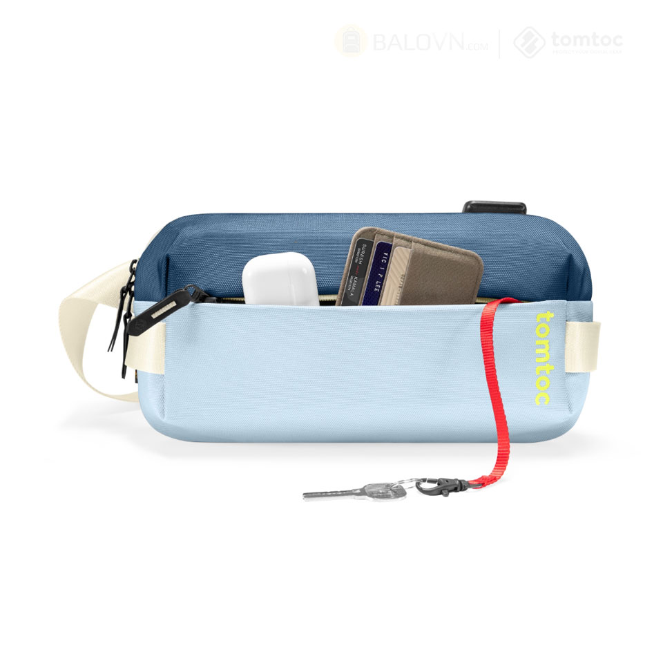 Túi Đeo Chéo Tomtoc H02 Lightweight Codura Sling Bag - Đựng phụ kiện Đồ dùng cá nhân