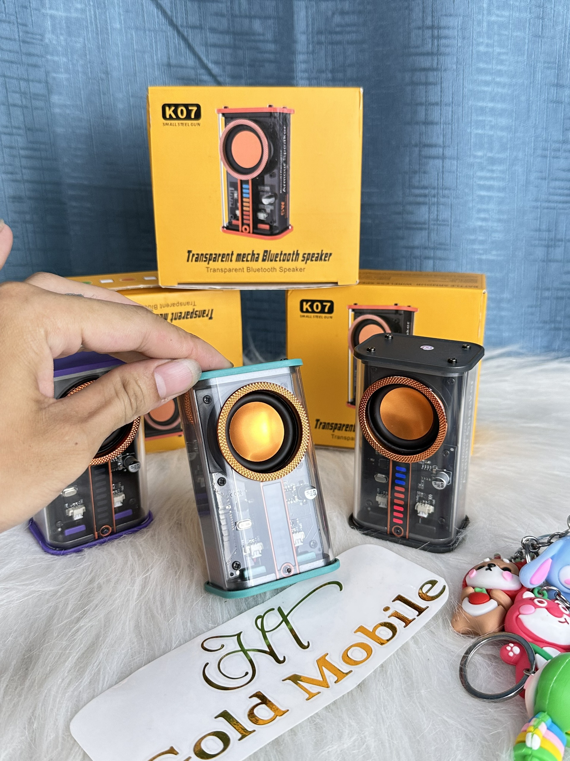 Loa K-07 Hottrend Meca trong suốt