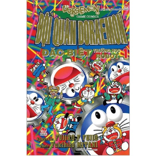 Sách - Đội Quân Doraemon Đặc Biệt - Trường Học Robot Tập 1 (Tái Bản 2019)