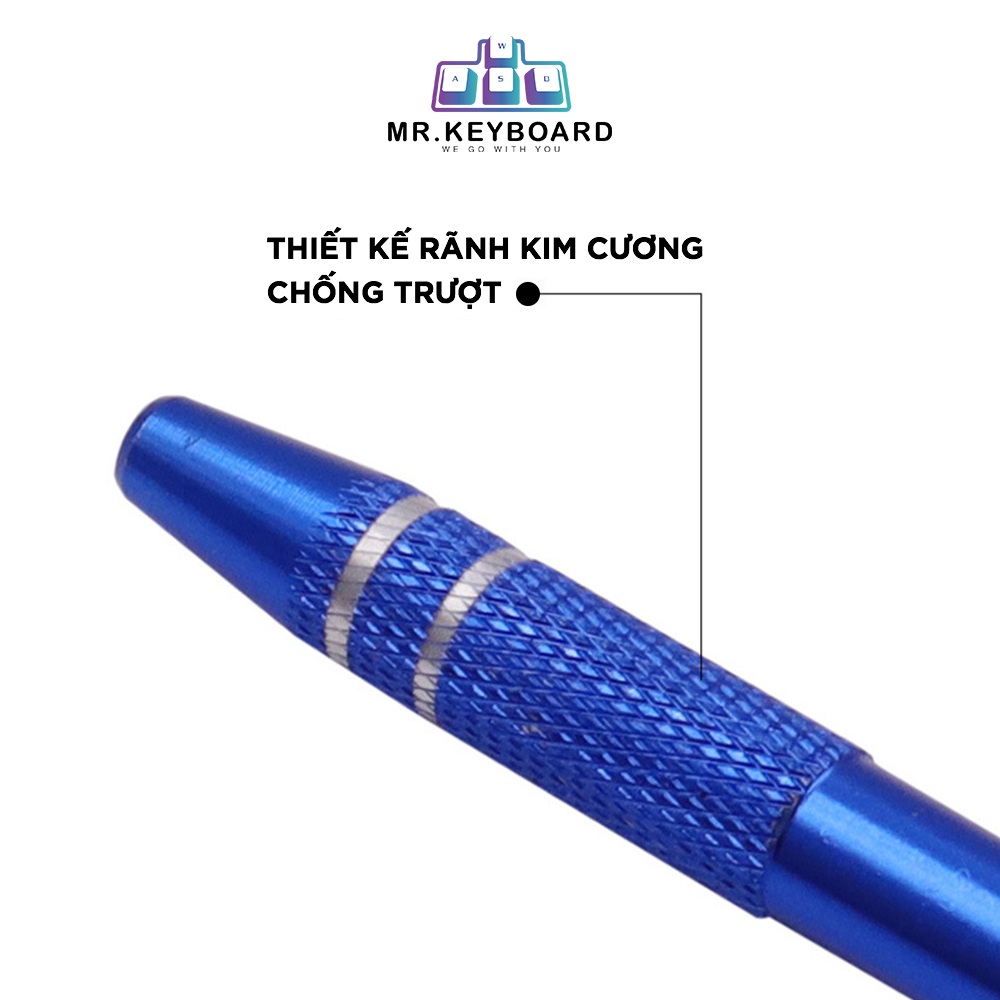 Nhíp 4 chân stem picker, gắp stem switch hỗ trợ lube switch