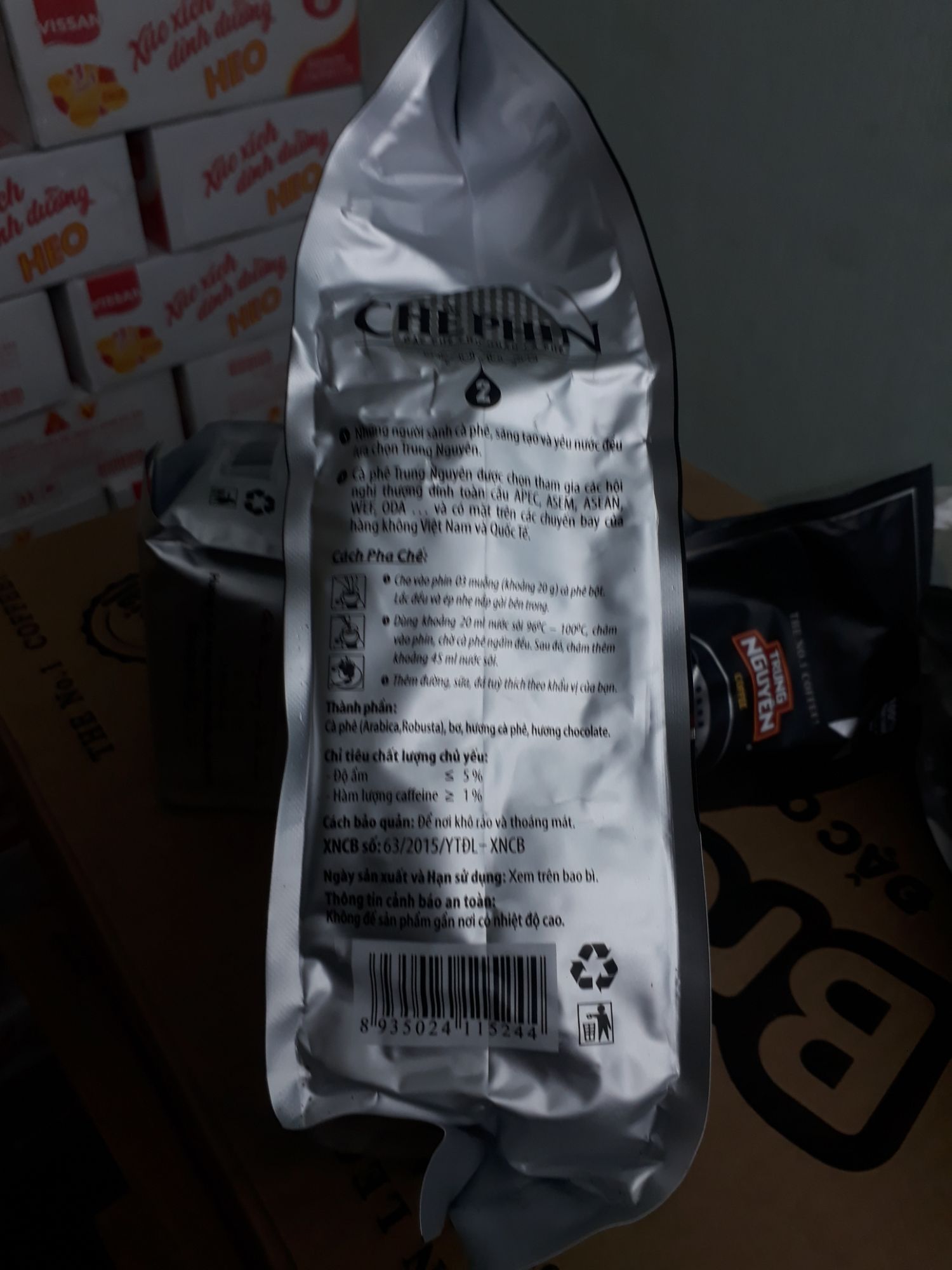 [HCM]CÀ PHÊ CHẾ PHIN 2 - GÓI 500GR
