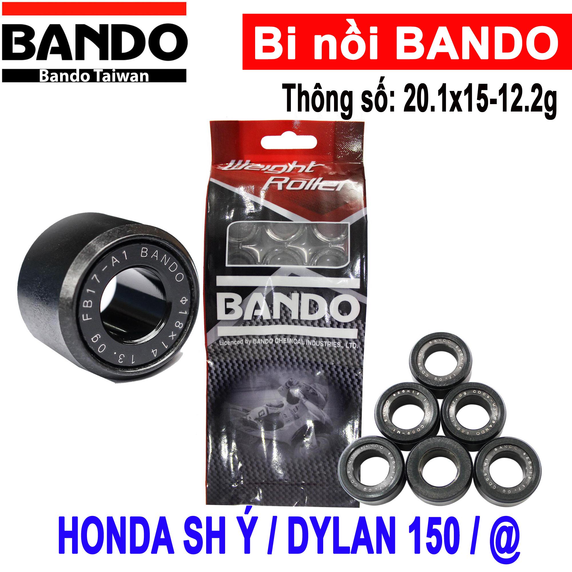 Bi nồi Bando SH Ý , A Còng , Dylan150