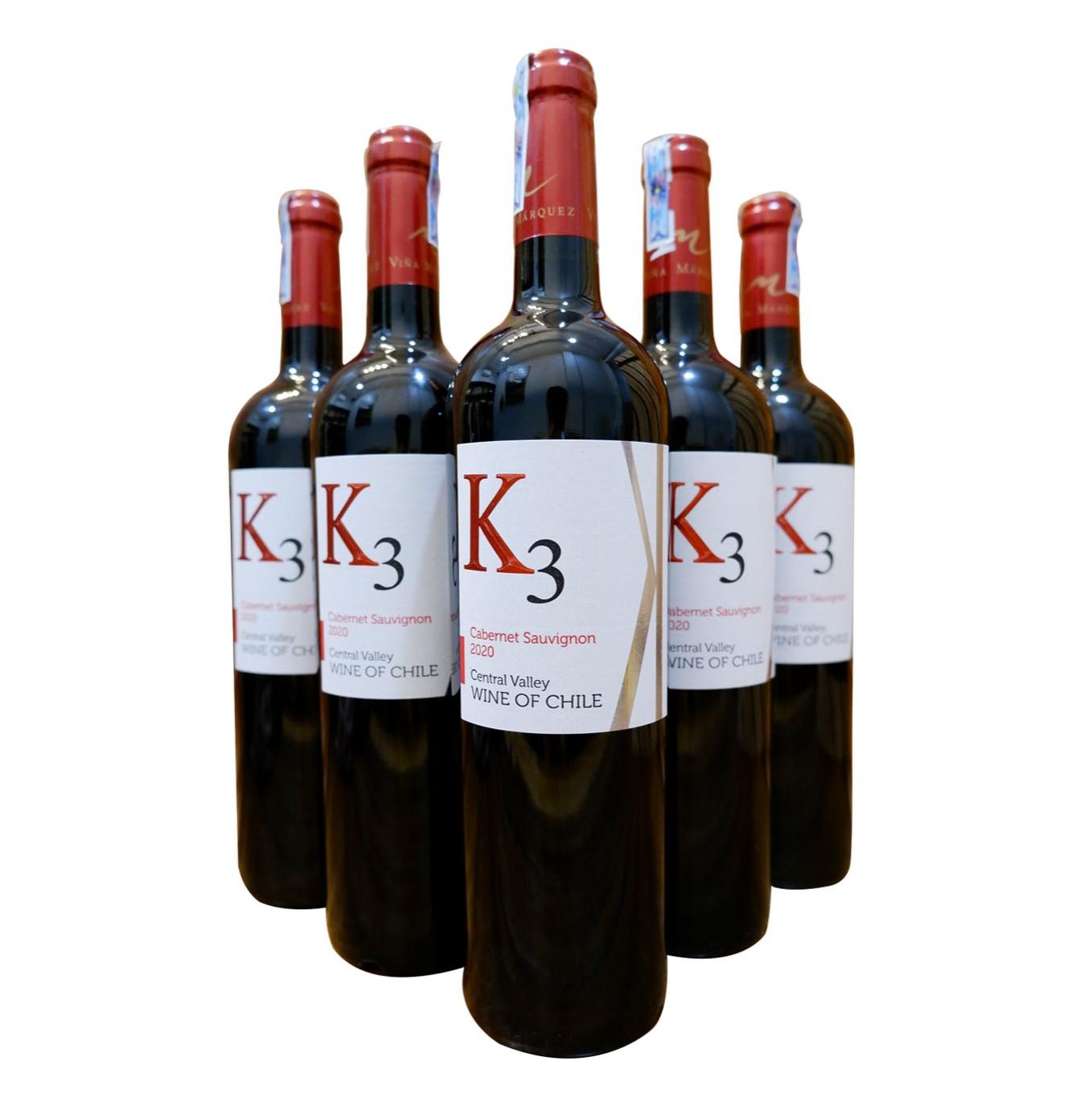 Vang Chile K3 Cabernet Sauvignon nhập khẩu