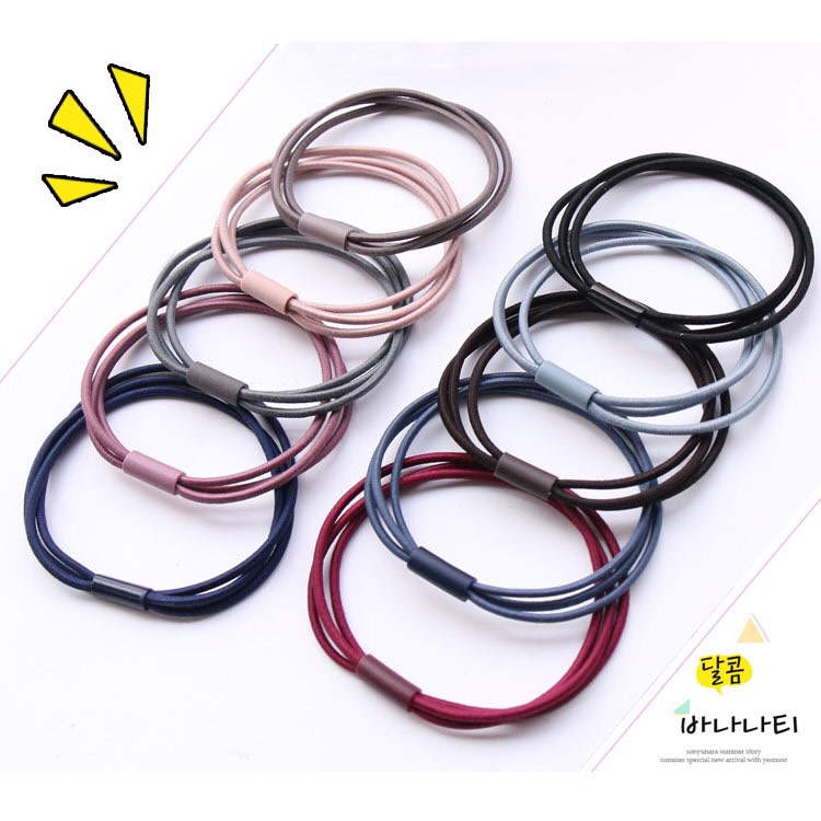Combo Chun Cột Tóc Chập 3 Sợi Chắc Chắn Dễ Thương ST0110