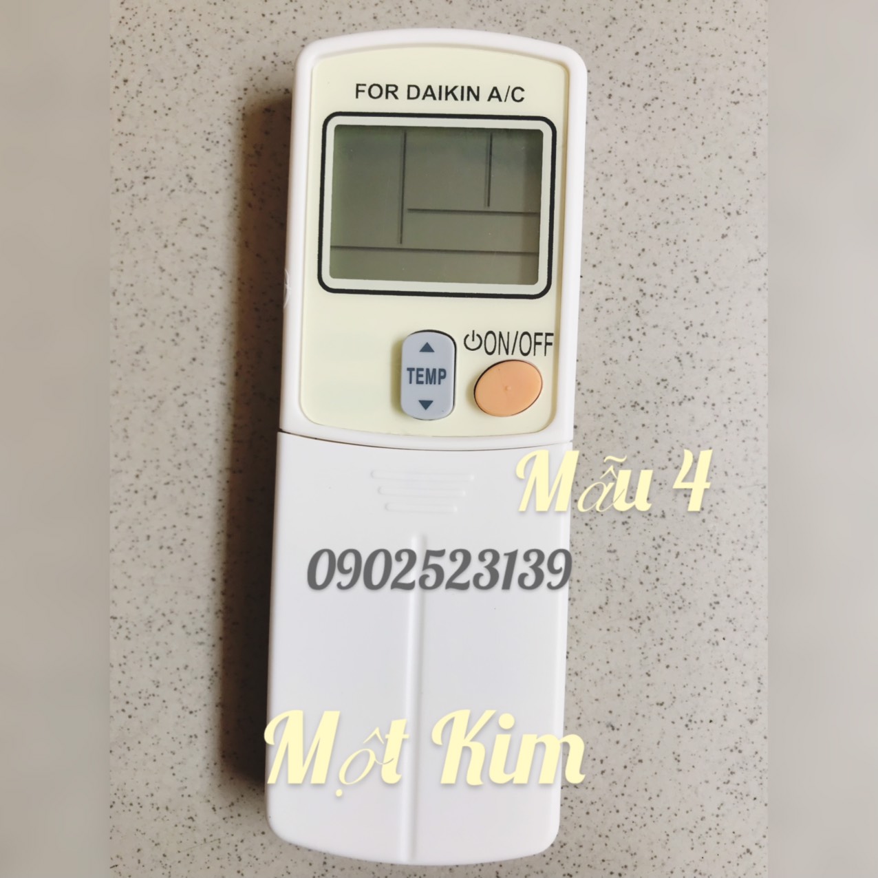 Remote, điều khiển, dùng cho máy lạnh Daikin