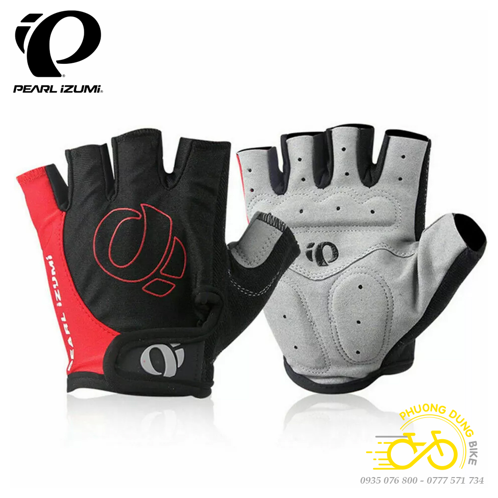 Găng tay hở ngón đi xe đạp pearl izumi