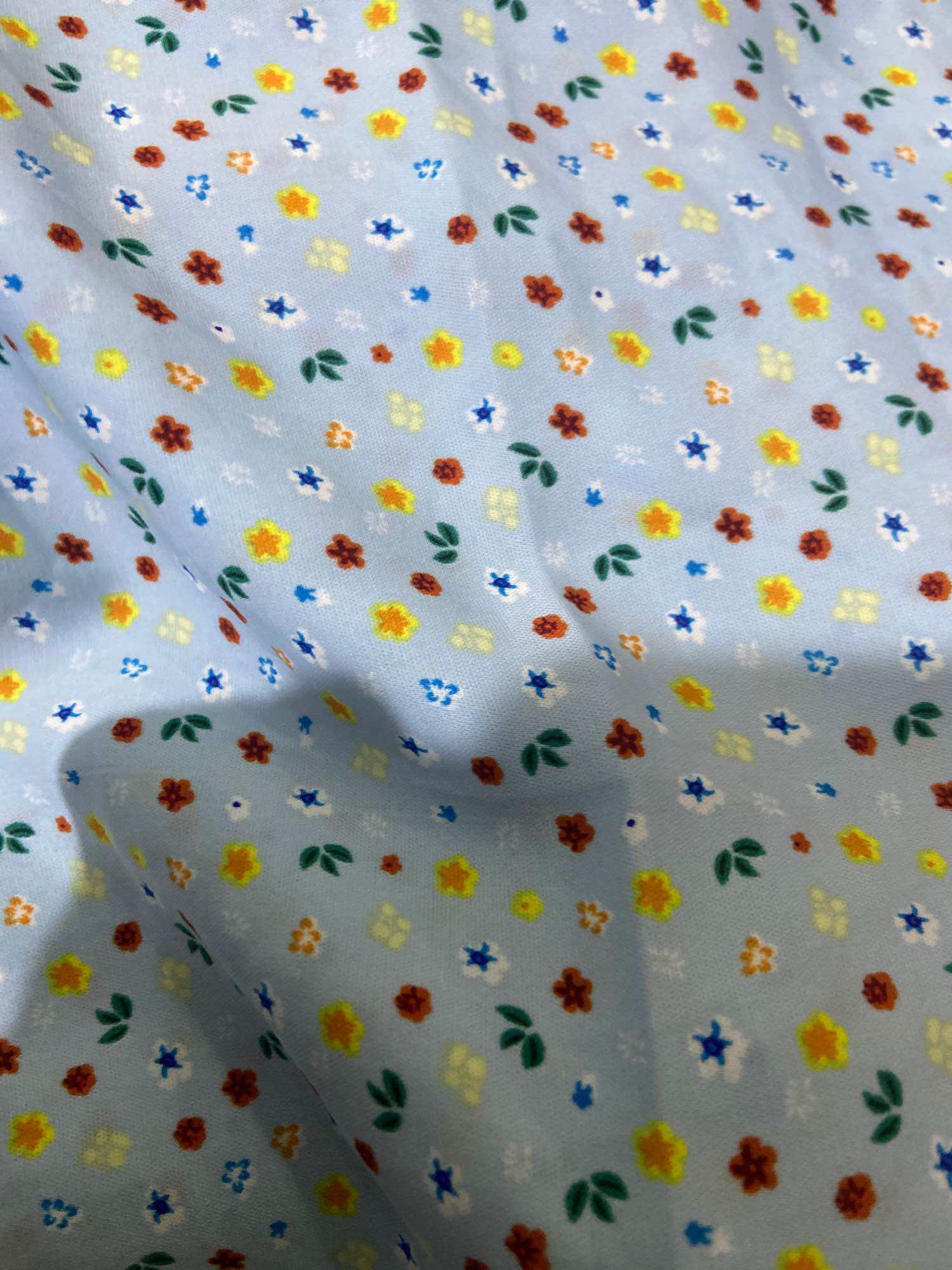 65cm vải lụa mango hoa mềm mịn mát co giản khổ 1m5(1-8)