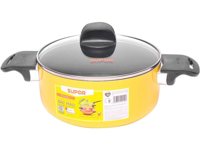 NỒI CANH SUPOR S08A20-20CM MÀU VÀNG