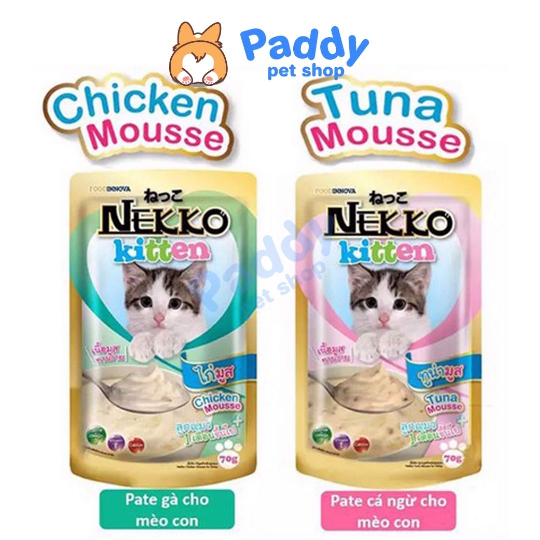 Pate Nekko Kitten Cho Mèo Con (70g)