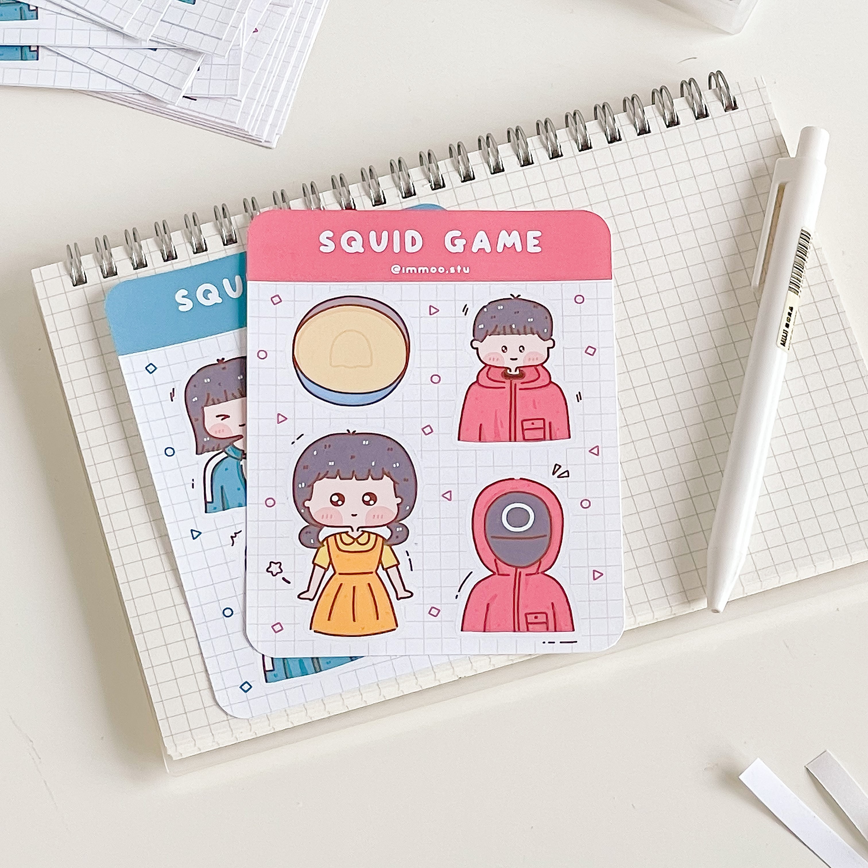 Hình dán | sticker Squid Game