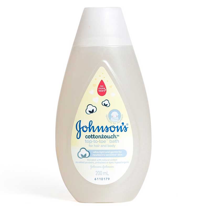 Sữa tắm gội toàn thân Johnson’s Baby 200ml da nhạy cảm